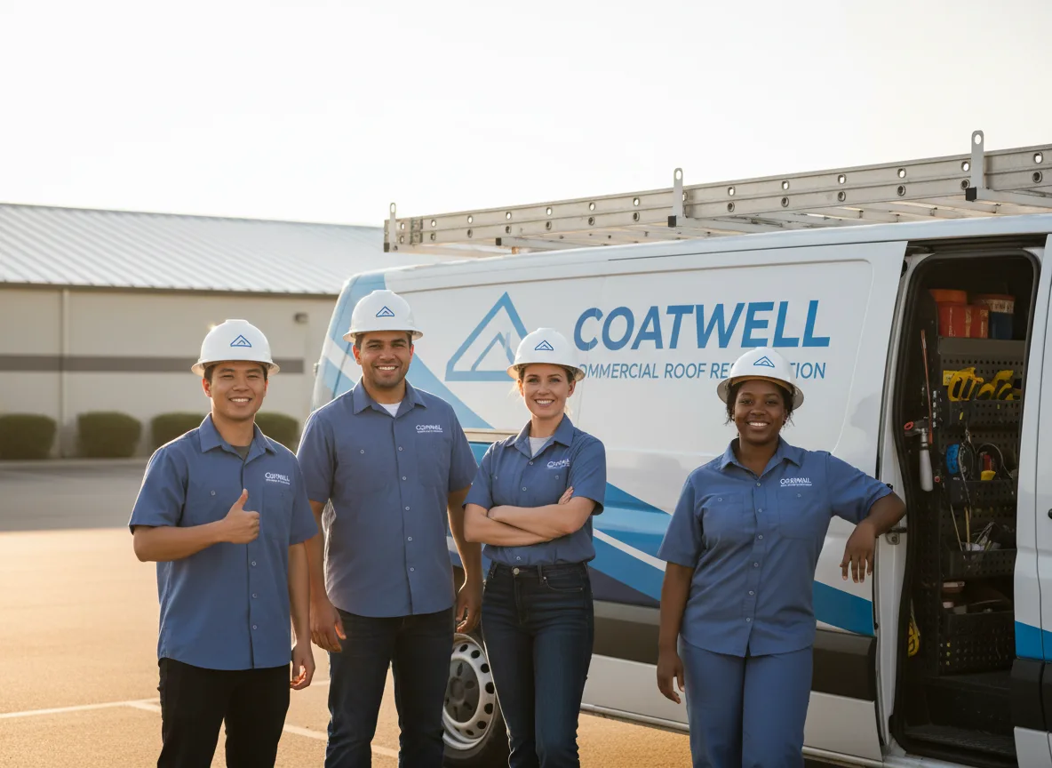 Commercial roof coating company in Rolling Prairie, IN